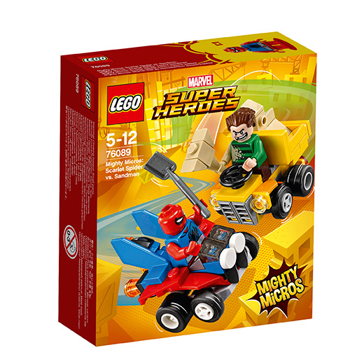 LEGO® SUPER HEROES 76089 Mighty Micros: Scarlet Spider vs. Sandman