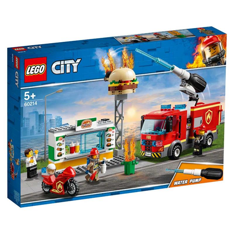 LEGO® City 60214 Záchrana burgrárny 