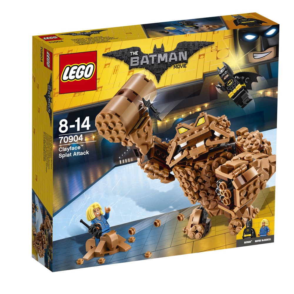 LEGO Batman Movie 70904 Clayfaceův bahnitý útok