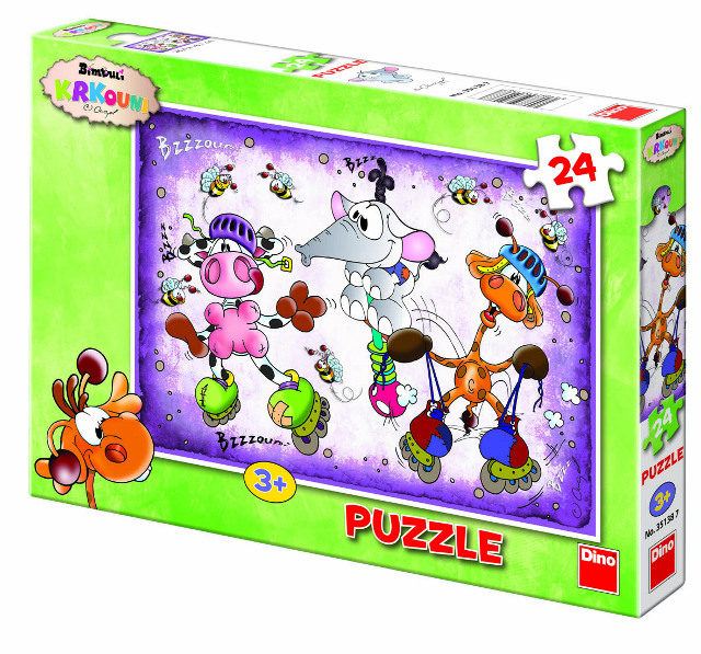 Puzzle Krkouni 24Dílků