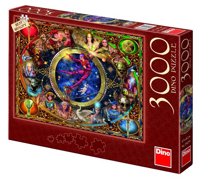 Dino Puzzle 3000 dílků Tarot / Tarot 3000D