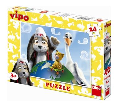 Dino Puzzle - Vipův svět puzzle 24 dílků