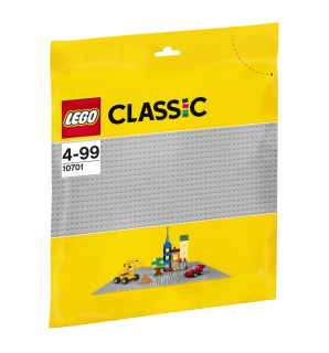 LEGO Classic 10701 Šedá podložka na stavění