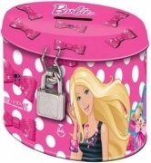 Pokladnička kovová Barbie