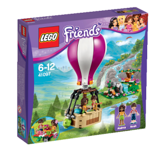 LEGO Friends 41097 - Horkovzdušný balón v Heartlake